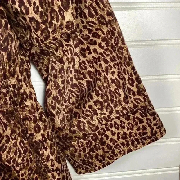 Joan Rivers 3/4 Sleeves Leopard Print BlazerSize Large - Picture 5 of 13